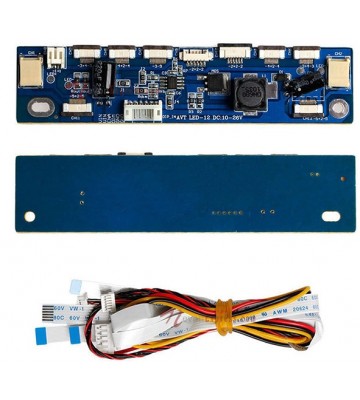 12 Connectors Backlight Inverter LED Tester , Driver Board CA188