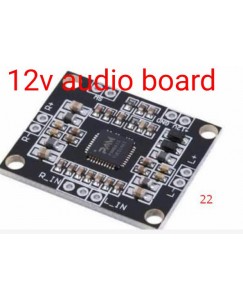 PAM8610 12V Two-channel Stereo Mini Class-D 10W+10W Audio Amplifier