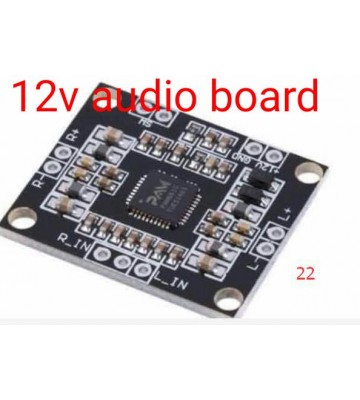 PAM8610 12V Two-channel Stereo Mini Class-D 10W+10W Audio Amplifier