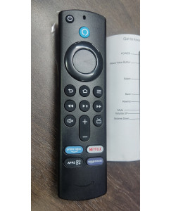 Fire stick Remote Compatible for Fire Stick (3rd Gen) Remote with Dedicated OTT Buttons, App Control (Fire Stick Remote)